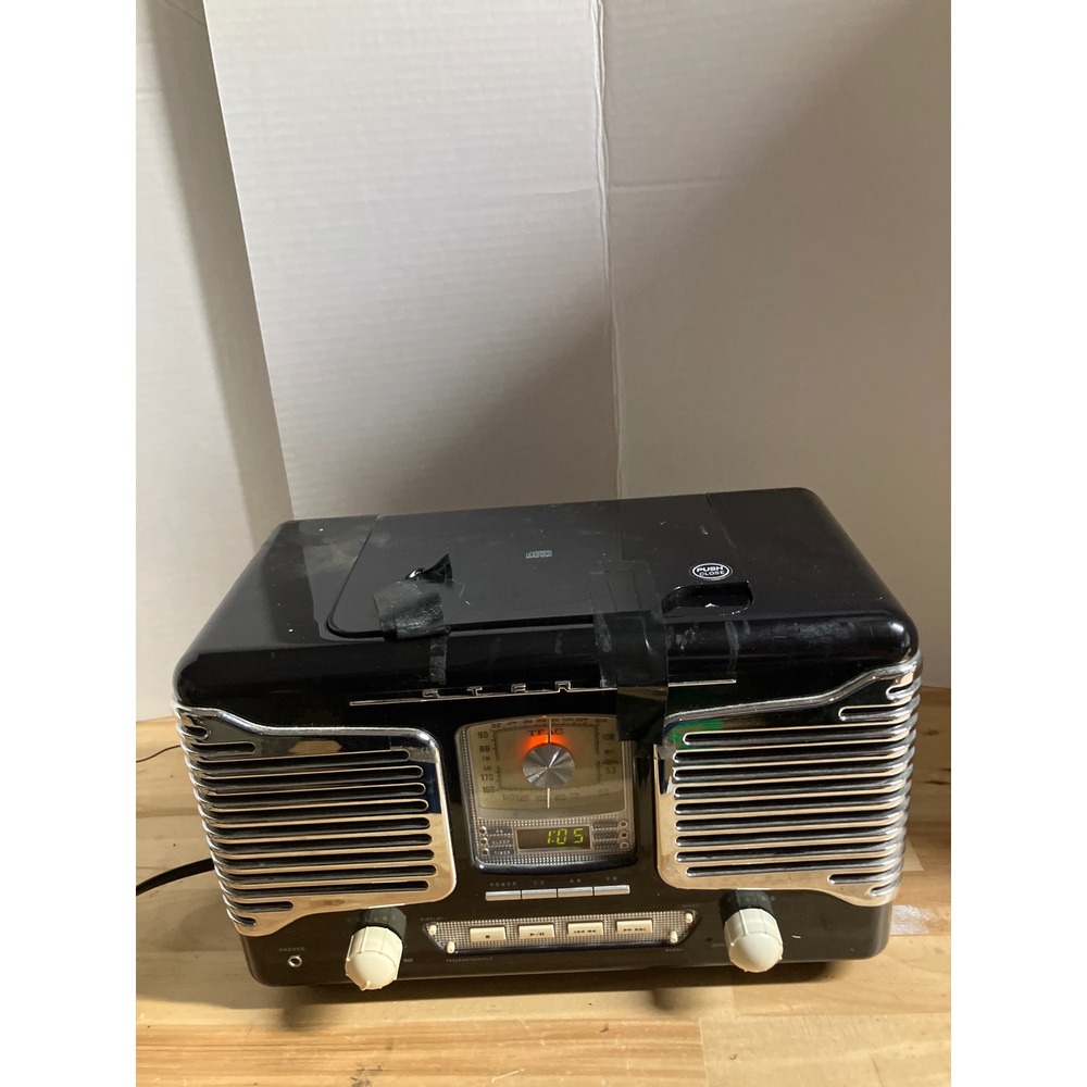 Teac Retro AM/FM Radio CD Player not working Alarm Clock Audio‎ System